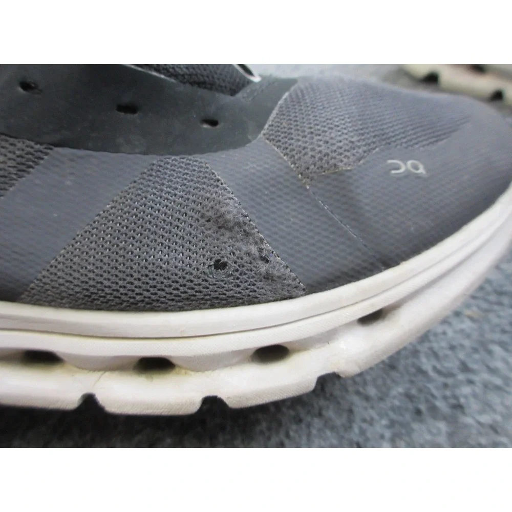 On Cloudrunner Shoes Mens Size 8.5 Black Gray Athletic Running Sneakers CloudTec